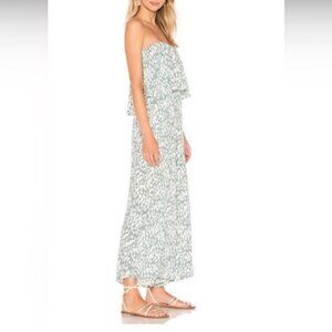 L*Space  Strapless Paulina Jumpsuit Light Green